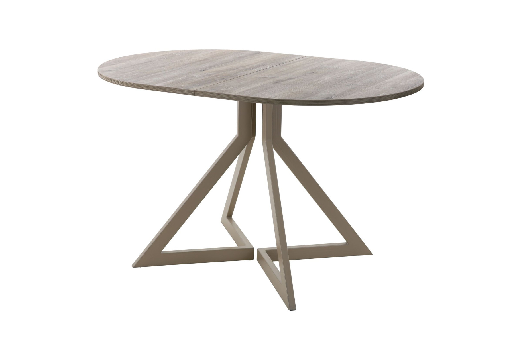 Обеденный стол AMC Elite (серии SLIM) / E20(1100) D3 (капучино/Дуб Уайт-Ривер песочно-бежевый)