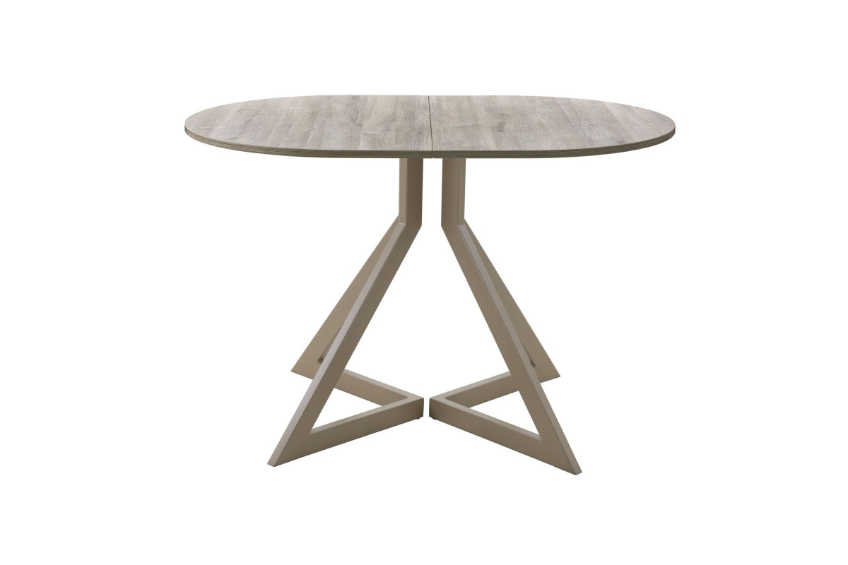 Обеденный стол AMC Elite (серии SLIM) / E20(1200) D3 (капучино/Дуб Уайт-Ривер песочно-бежевый)