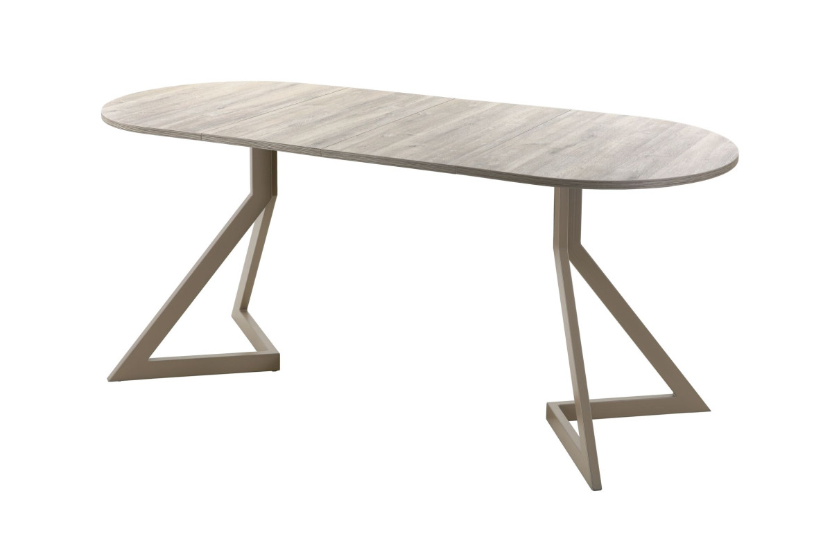 Обеденный стол AMC Elite (серии SLIM) / E20(1200) D3 (капучино/Дуб Уайт-Ривер песочно-бежевый)