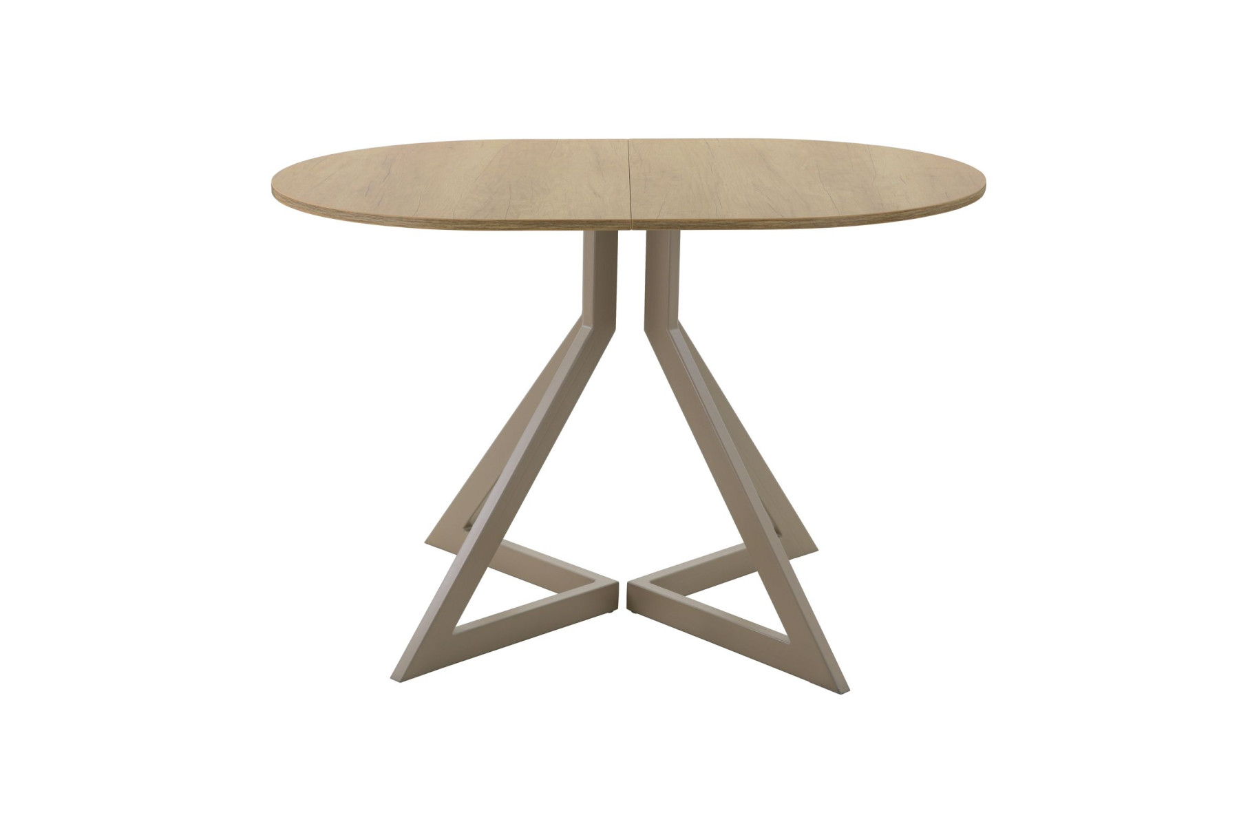 Обеденный стол AMC Elite (серии SLIM) / E20(1100) D3 (капучино/Дуб Небраска Натуральный)