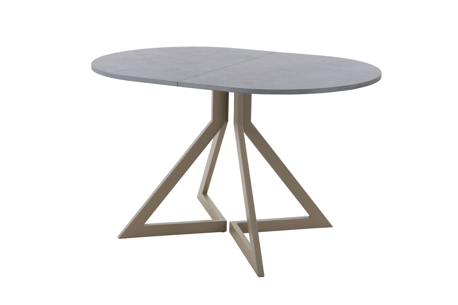 Обеденный стол AMC Elite (серии SLIM) / E20(1200) D3 (капучино/Бетон Чикаго светло-серый)
