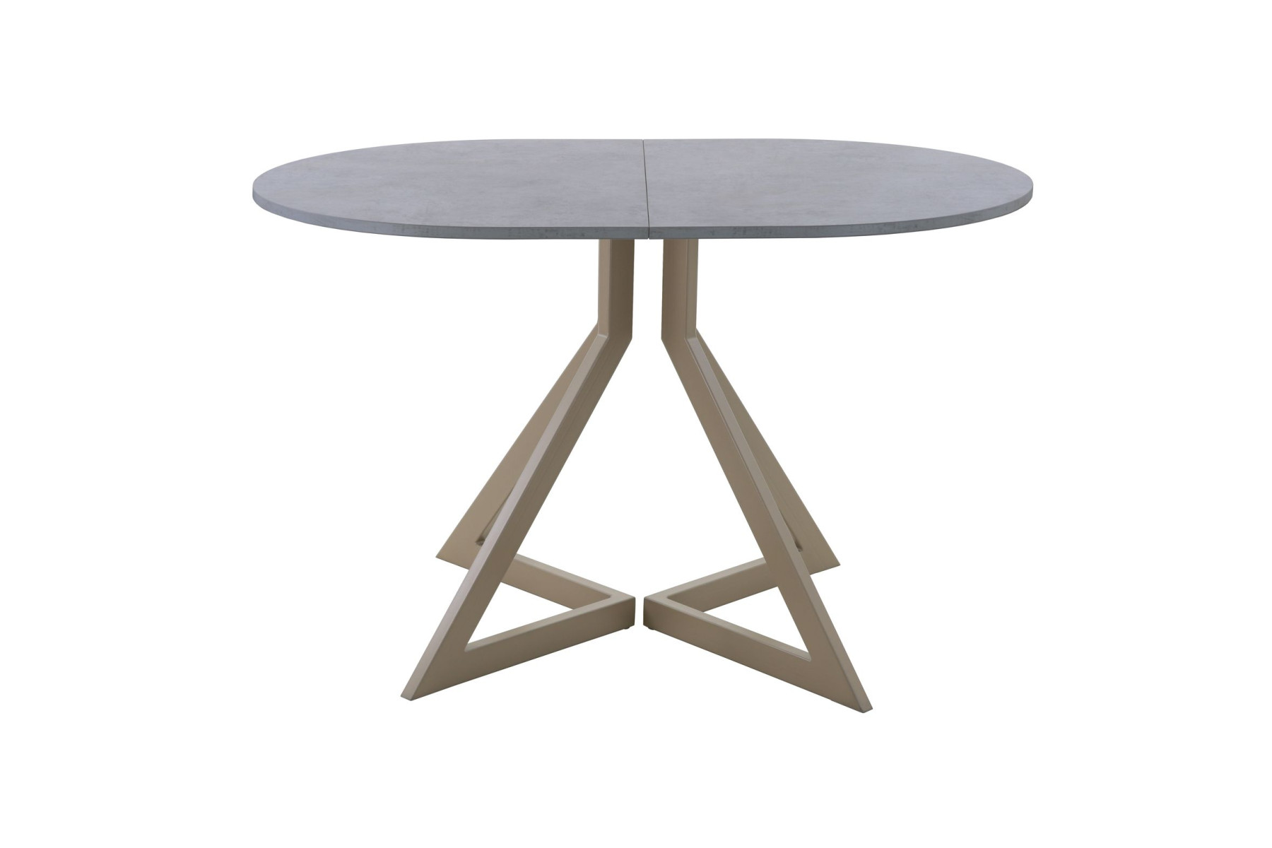 Обеденный стол AMC Elite (серии SLIM) / E20(1200) D3 (капучино/Бетон Чикаго светло-серый)