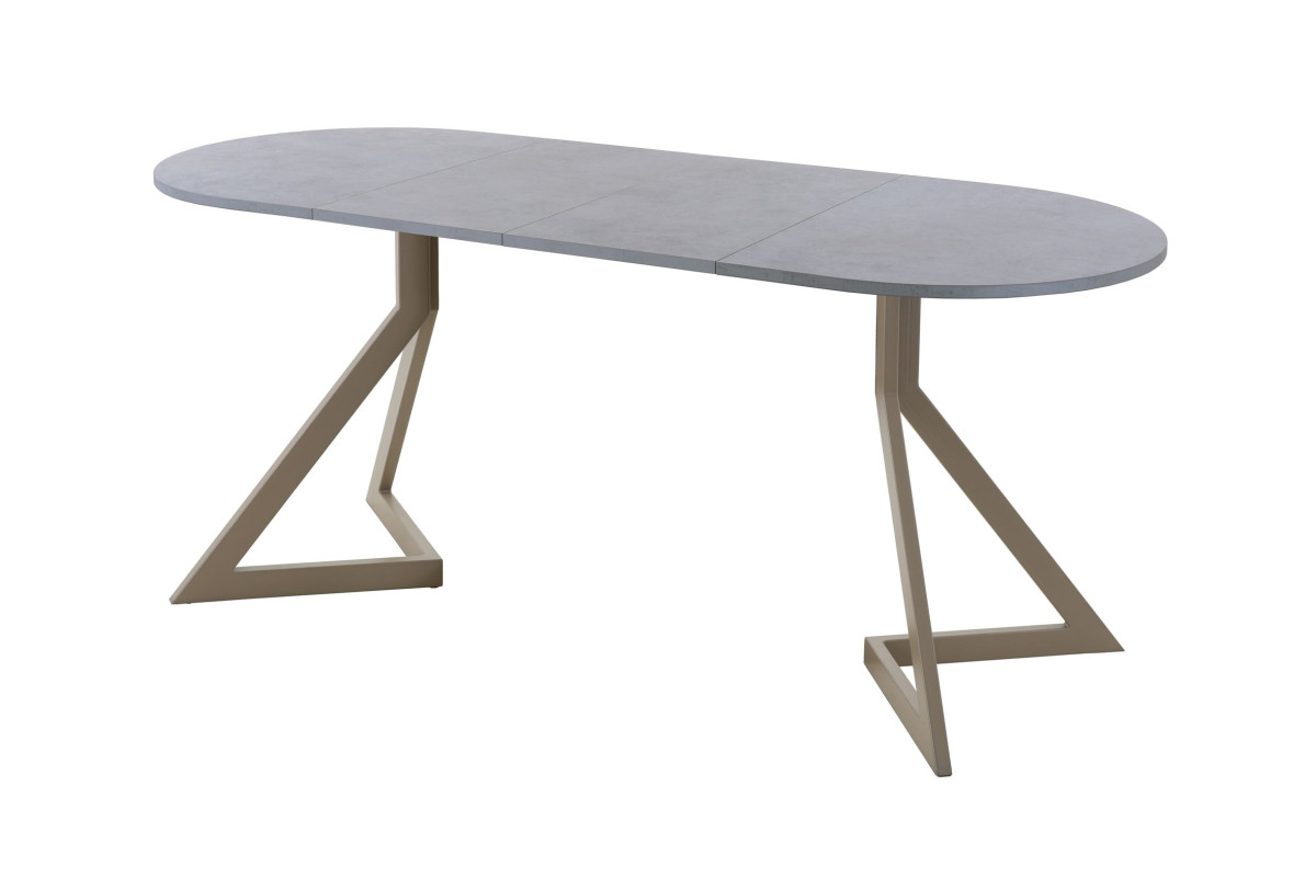 Обеденный стол AMC Elite (серии SLIM) / E20(1200) D3 (капучино/Бетон Чикаго светло-серый)