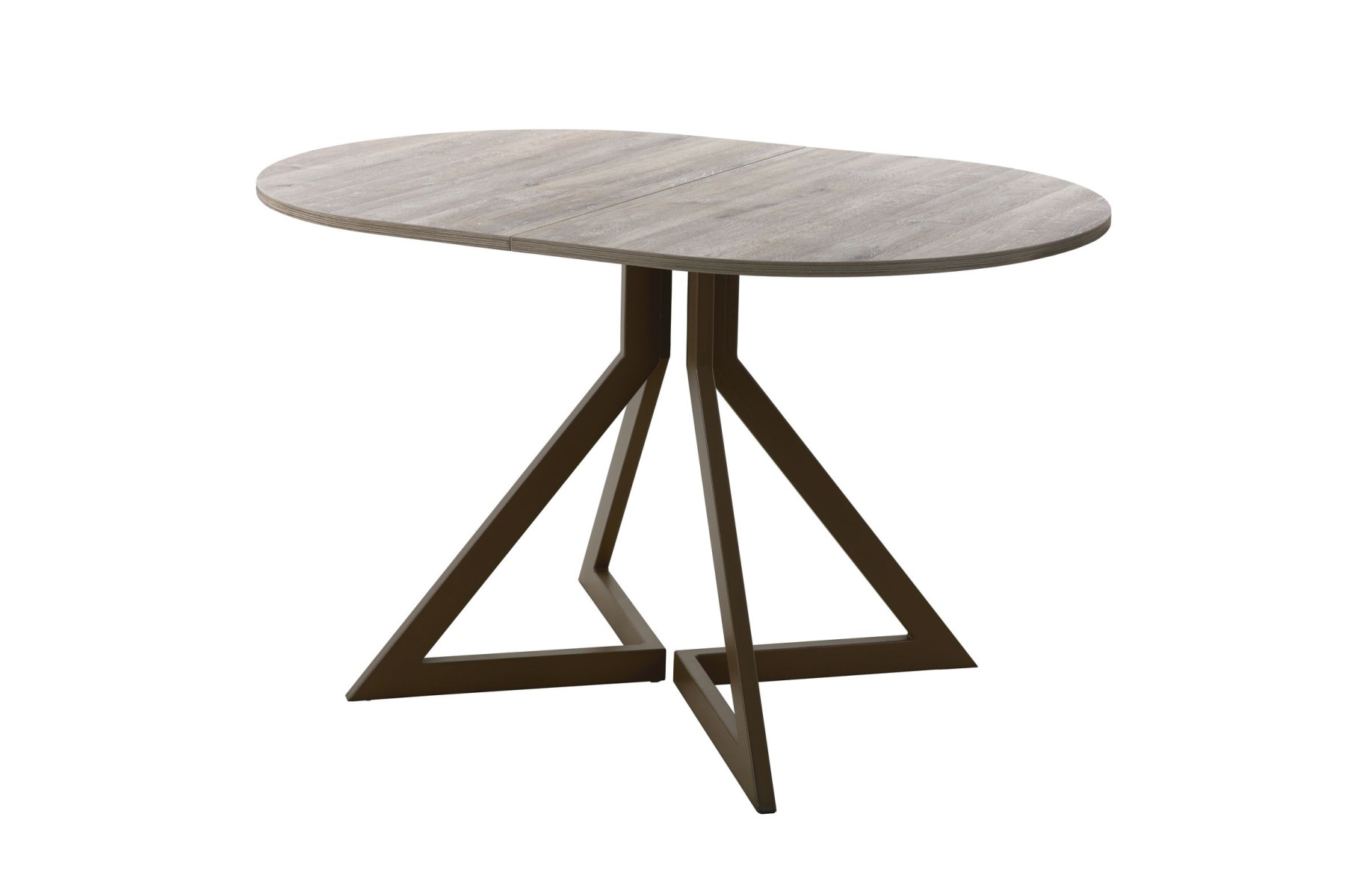 Обеденный стол AMC Elite (серии SLIM) / E20(1100) D3 (коричневый/Дуб Уайт-Ривер песочно-бежевый)