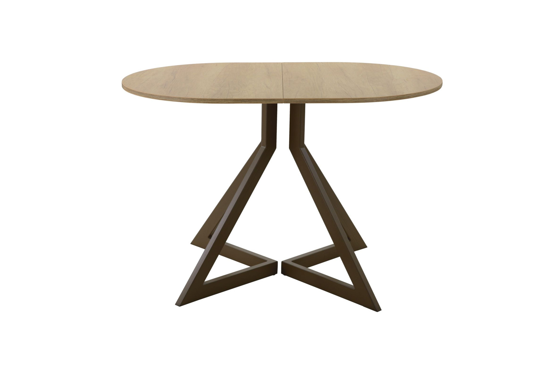 Обеденный стол AMC Elite (серии SLIM) / E20(1200) D3 (коричневый/Дуб Небраска Натуральный)