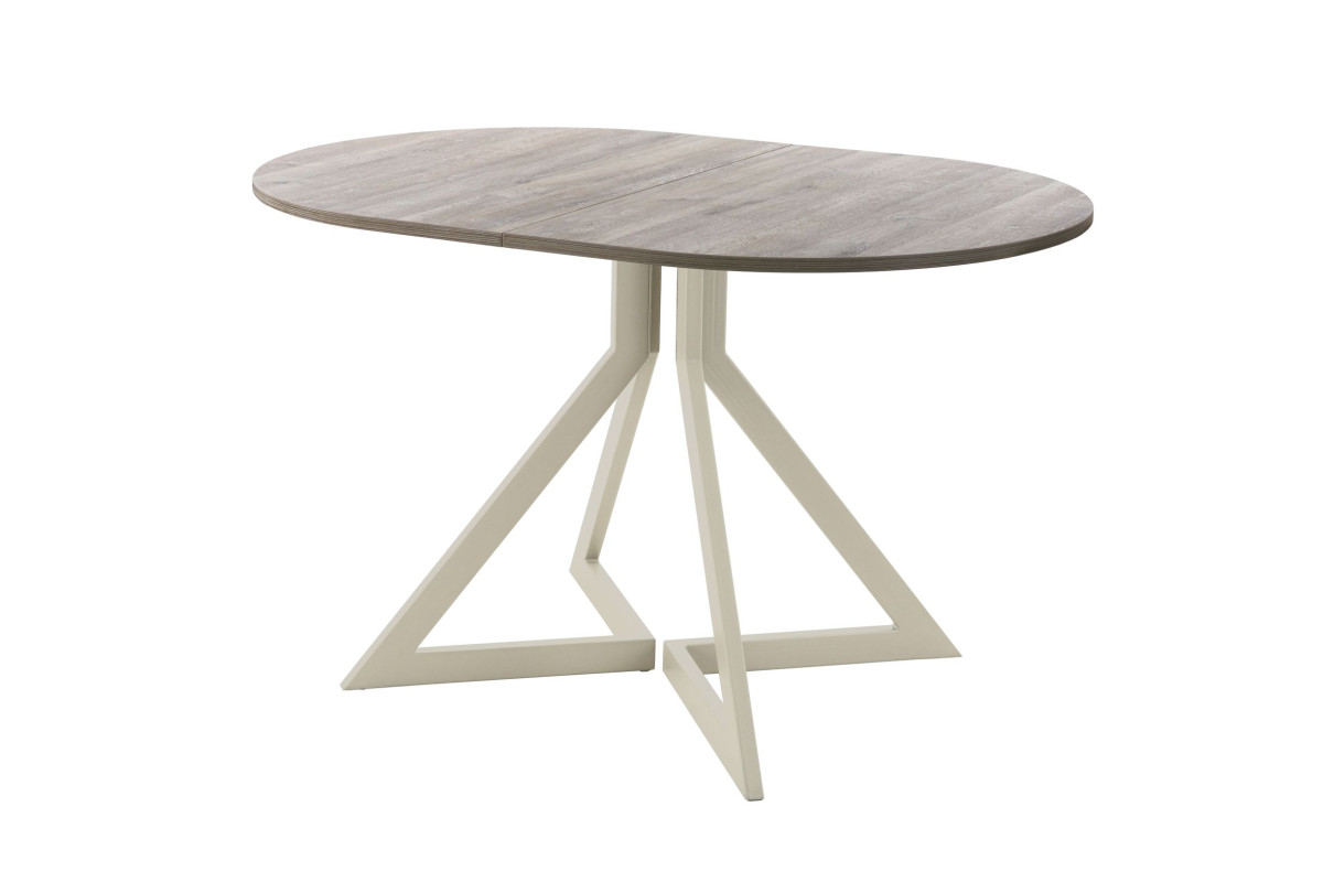 Обеденный стол AMC Elite (серии SLIM) / E20(1200) D3 (бежевый/Дуб Уайт-Ривер песочно-бежевый)