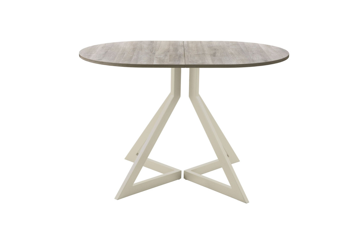 Обеденный стол AMC Elite (серии SLIM) / E20(1200) D3 (бежевый/Дуб Уайт-Ривер песочно-бежевый)