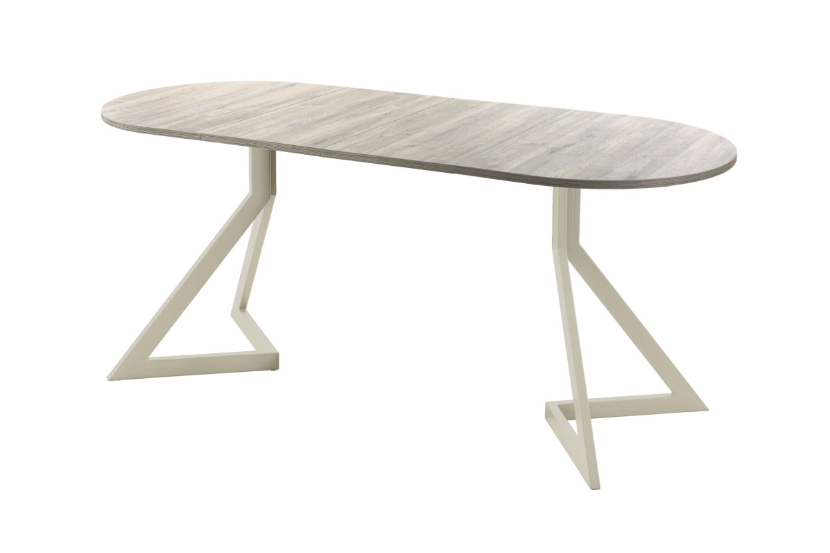 Обеденный стол AMC Elite (серии SLIM) / E20(1200) D3 (бежевый/Дуб Уайт-Ривер песочно-бежевый)