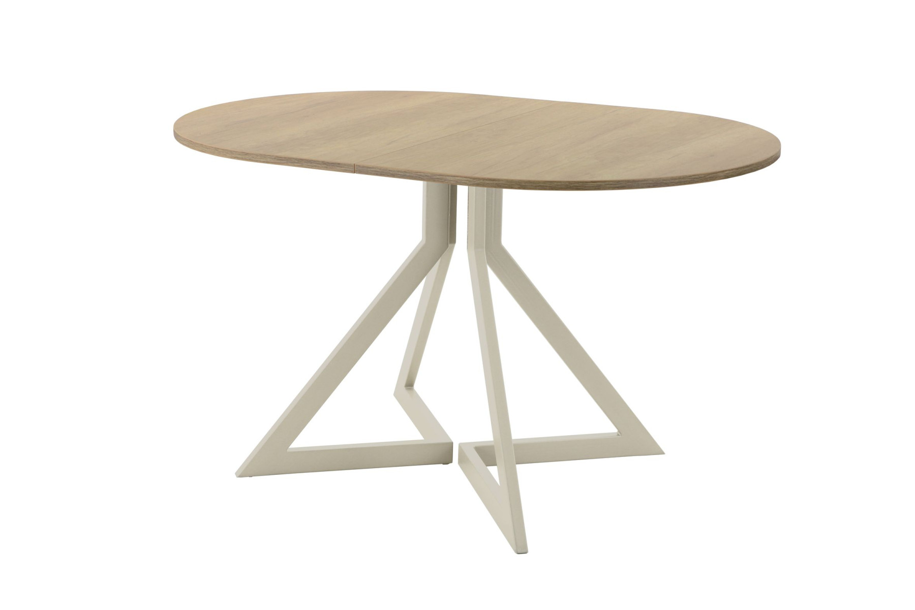 Обеденный стол AMC Elite (серии SLIM) / E20(1100) D3 (бежевый/Дуб Небраска Натуральный)