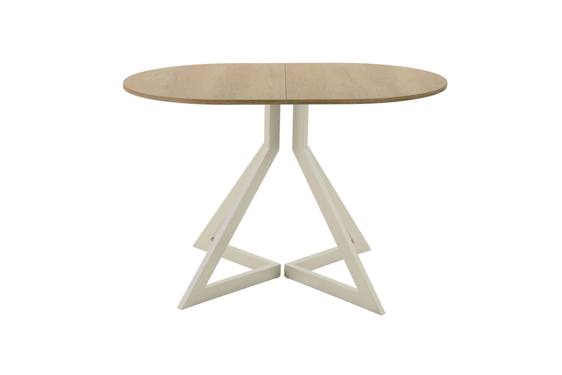 Обеденный стол AMC Elite (серии SLIM) / E20(1100) D3 (бежевый/Дуб Небраска Натуральный)