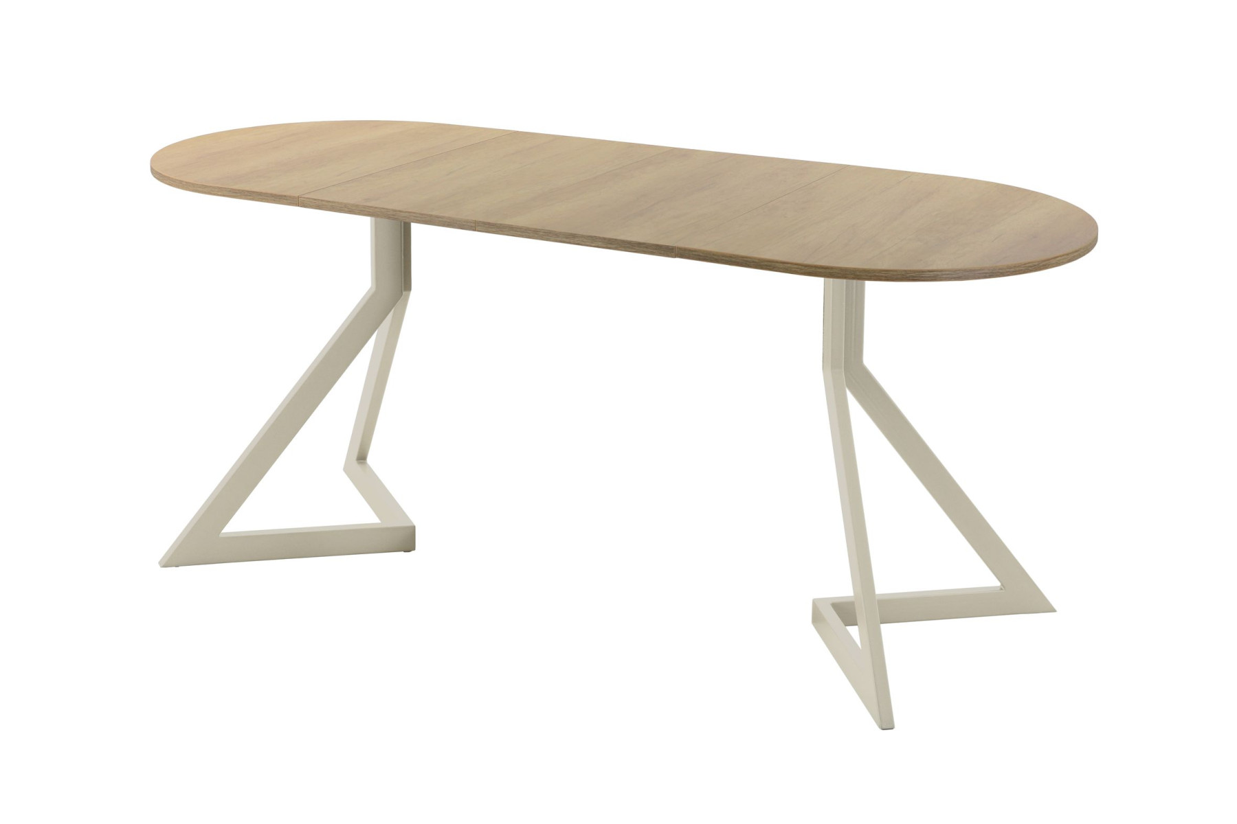 Обеденный стол AMC Elite (серии SLIM) / E20(1100) D3 (бежевый/Дуб Небраска Натуральный)