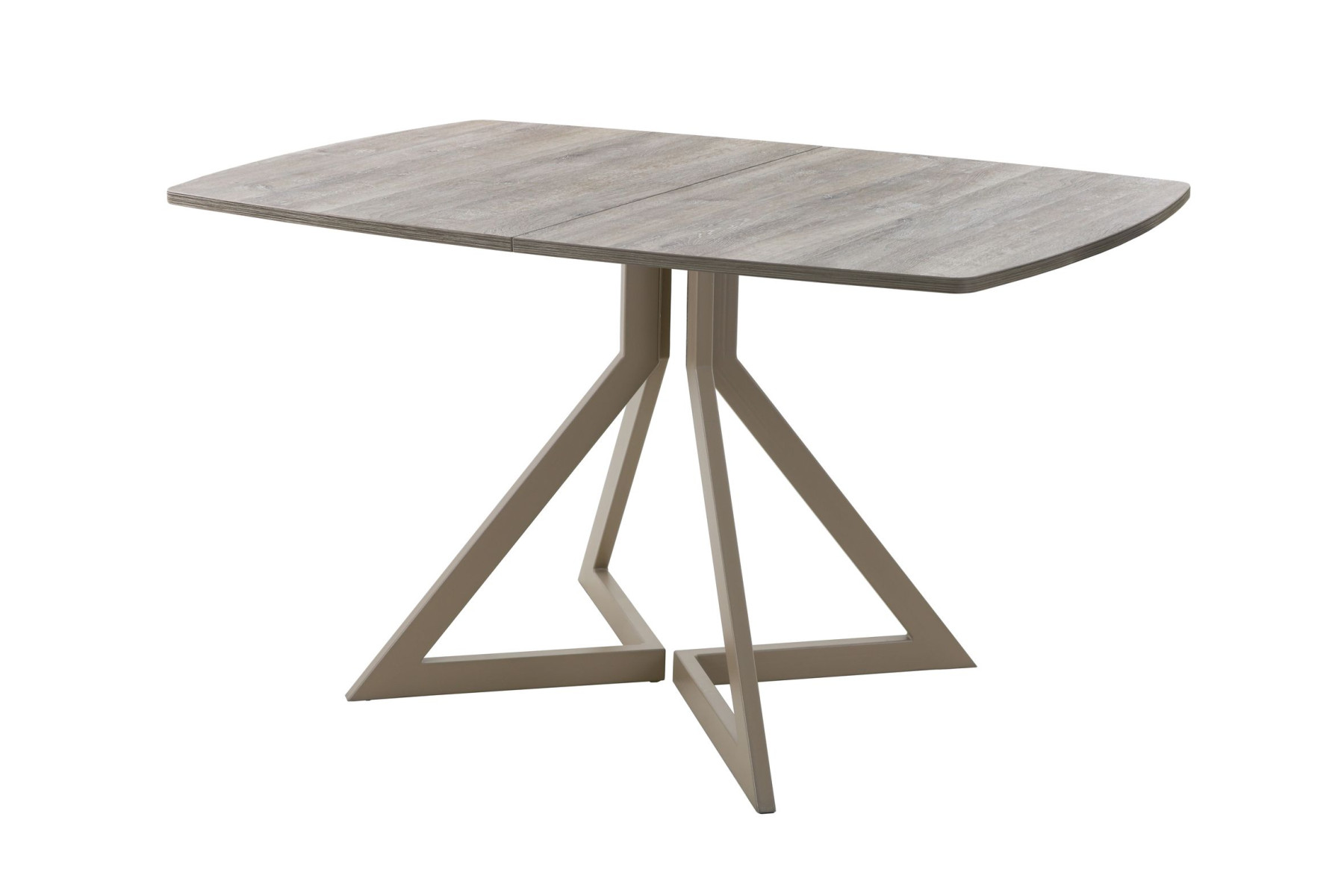 Обеденный стол AMC Elite (серии SLIM) / E20(1200) D6 (капучино/Дуб Уайт-Ривер песочно-бежевый)