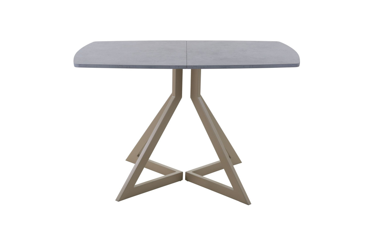 Обеденный стол AMC Elite (серии SLIM) / E20(1100) D6 (капучино/Бетон Чикаго светло-серый)