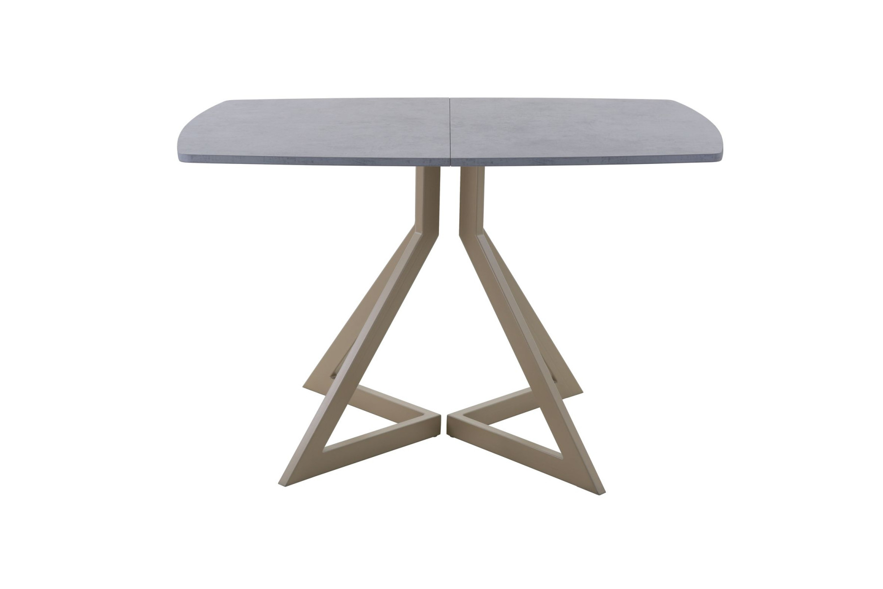 Обеденный стол AMC Elite (серии SLIM) / E20(1100) D6 (капучино/Бетон Чикаго светло-серый)