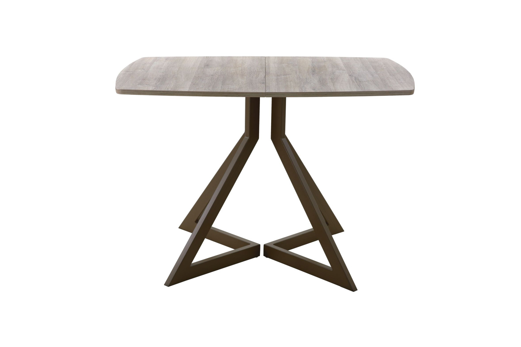 Обеденный стол AMC Elite (серии SLIM) / E20(1100) D6 (коричневый/Дуб Уайт-Ривер песочно-бежевый)