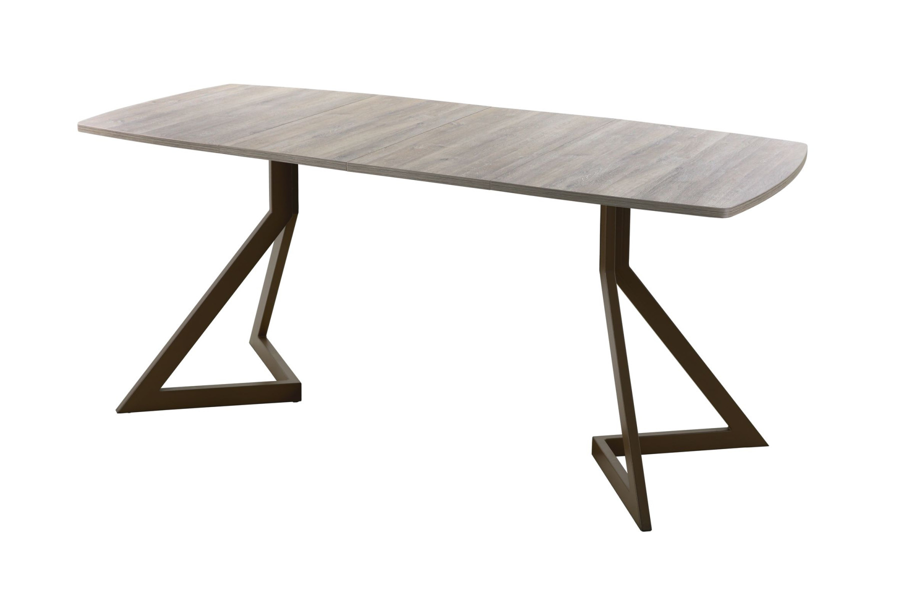 Обеденный стол AMC Elite (серии SLIM) / E20(1100) D6 (коричневый/Дуб Уайт-Ривер песочно-бежевый)