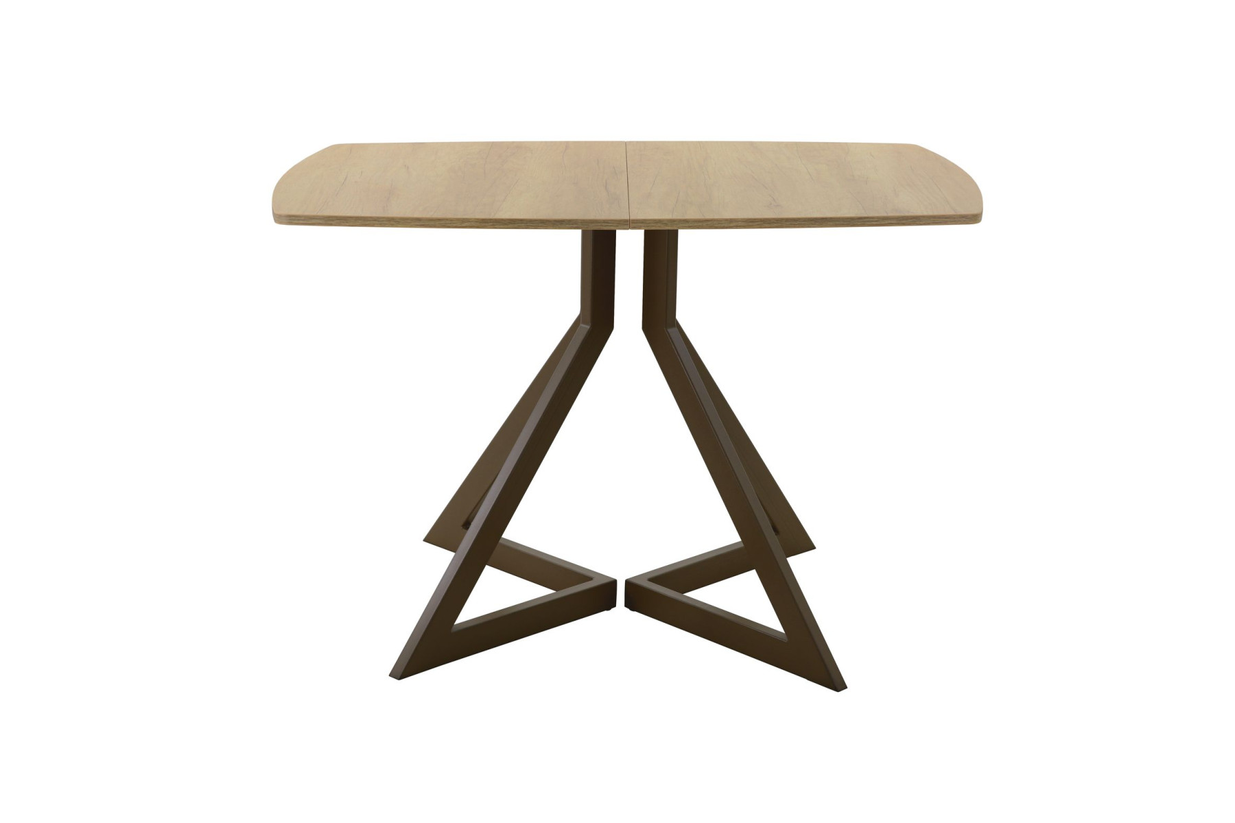 Обеденный стол AMC Elite (серии SLIM) / E20(1200) D6 (коричневый/Дуб Небраска Натуральный)