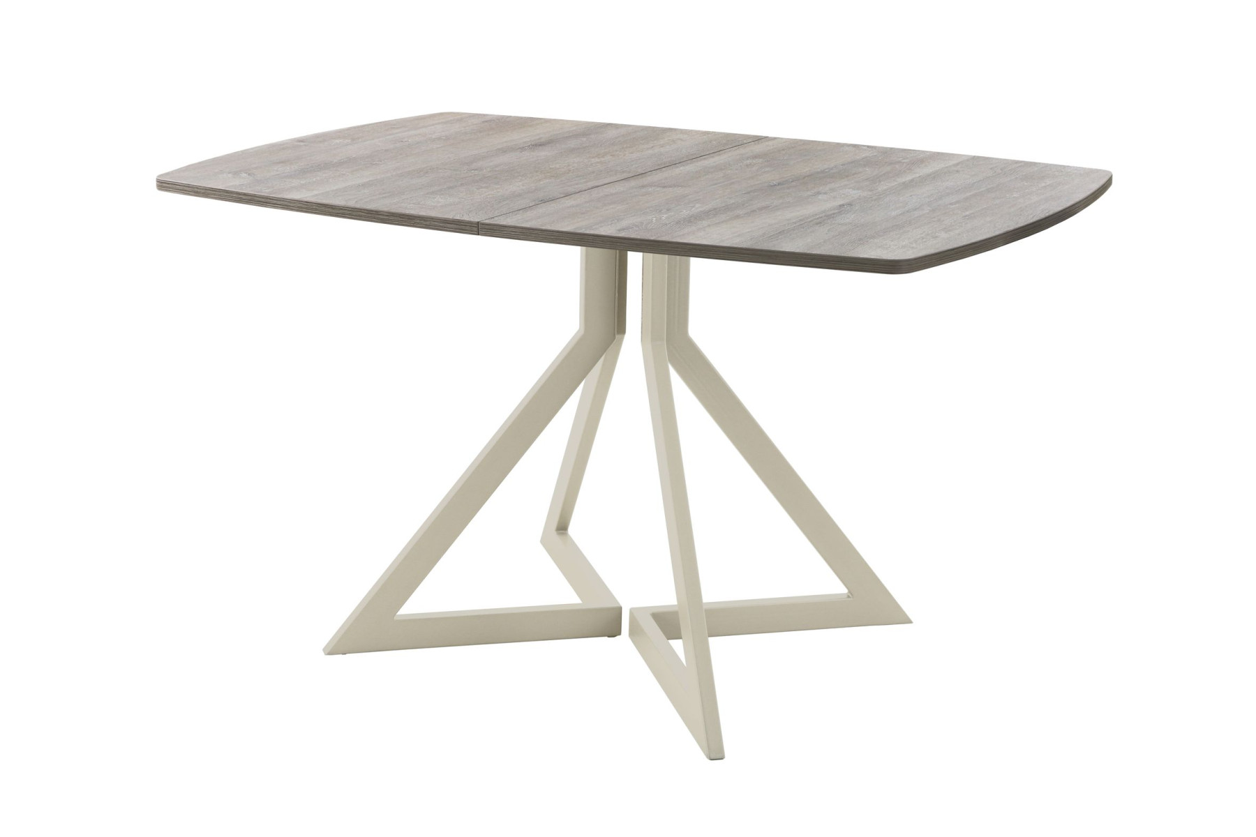 Обеденный стол AMC Elite (серии SLIM) / E20(1100) D6 (бежевый/Дуб Уайт-Ривер песочно-бежевый)