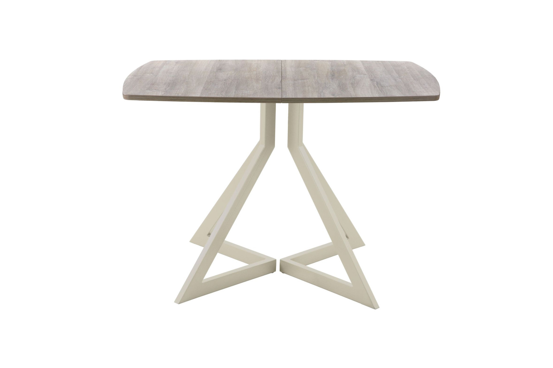 Обеденный стол AMC Elite (серии SLIM) / E20(1100) D6 (бежевый/Дуб Уайт-Ривер песочно-бежевый)