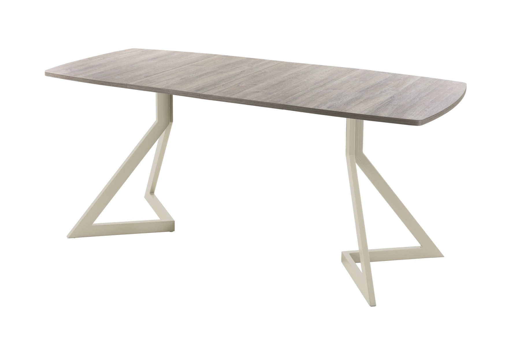 Обеденный стол AMC Elite (серии SLIM) / E20(1100) D6 (бежевый/Дуб Уайт-Ривер песочно-бежевый)