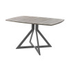 Обеденный стол AMC Elite (серии SLIM) / E20(1200) D6 (графит/Дуб Уайт-Ривер песочно-бежевый)