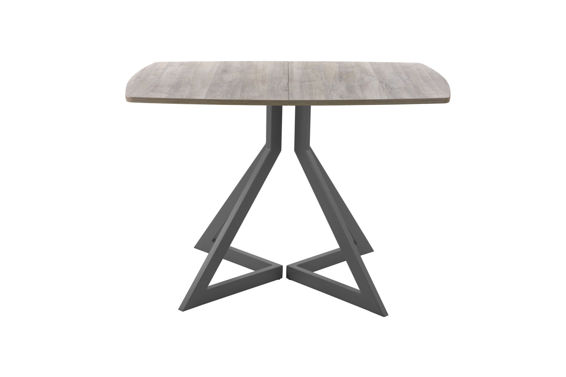 Обеденный стол AMC Elite (серии SLIM) / E20(1200) D6 (графит/Дуб Уайт-Ривер песочно-бежевый)