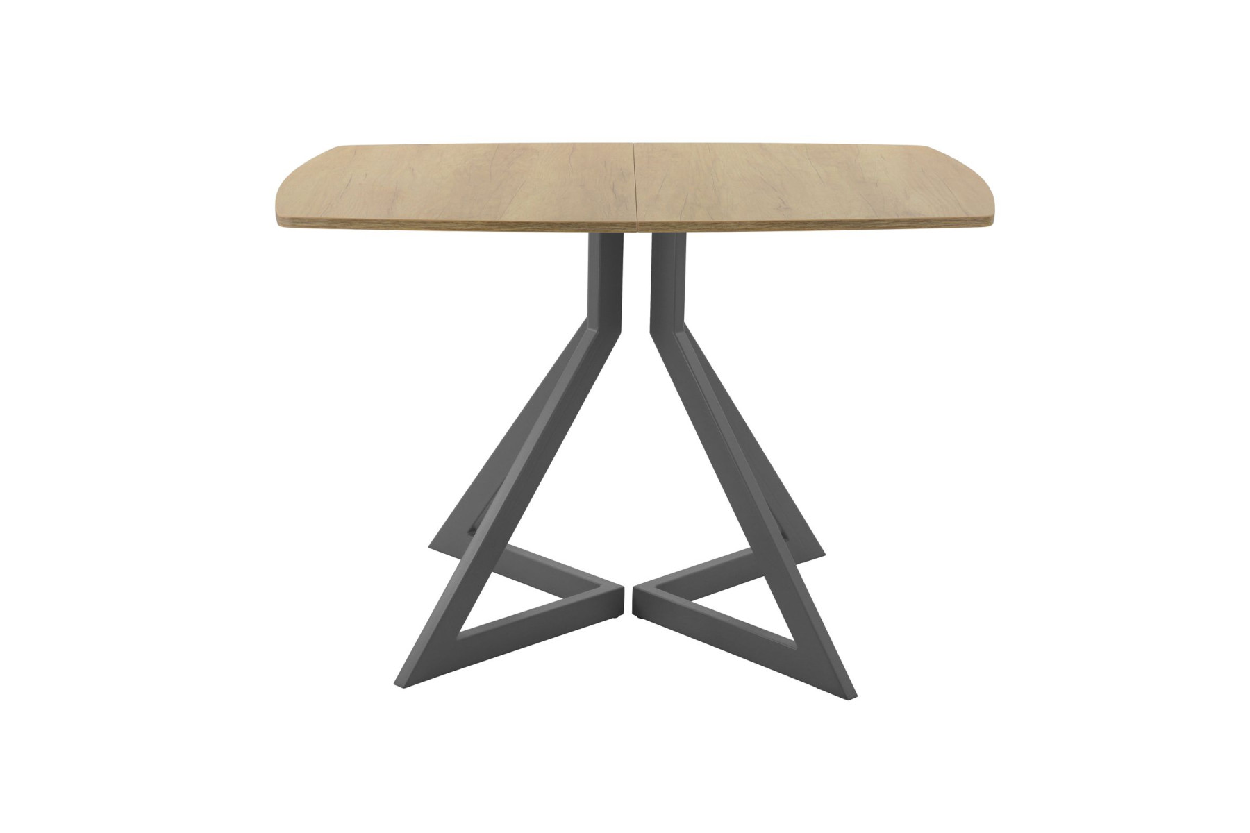 Обеденный стол AMC Elite (серии SLIM) / E20(1200) D6 (графит/Дуб Небраска Натуральный)