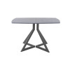 Обеденный стол AMC Elite (серии SLIM) / E20(1100) D6 (графит/Бетон Чикаго светло-серый)