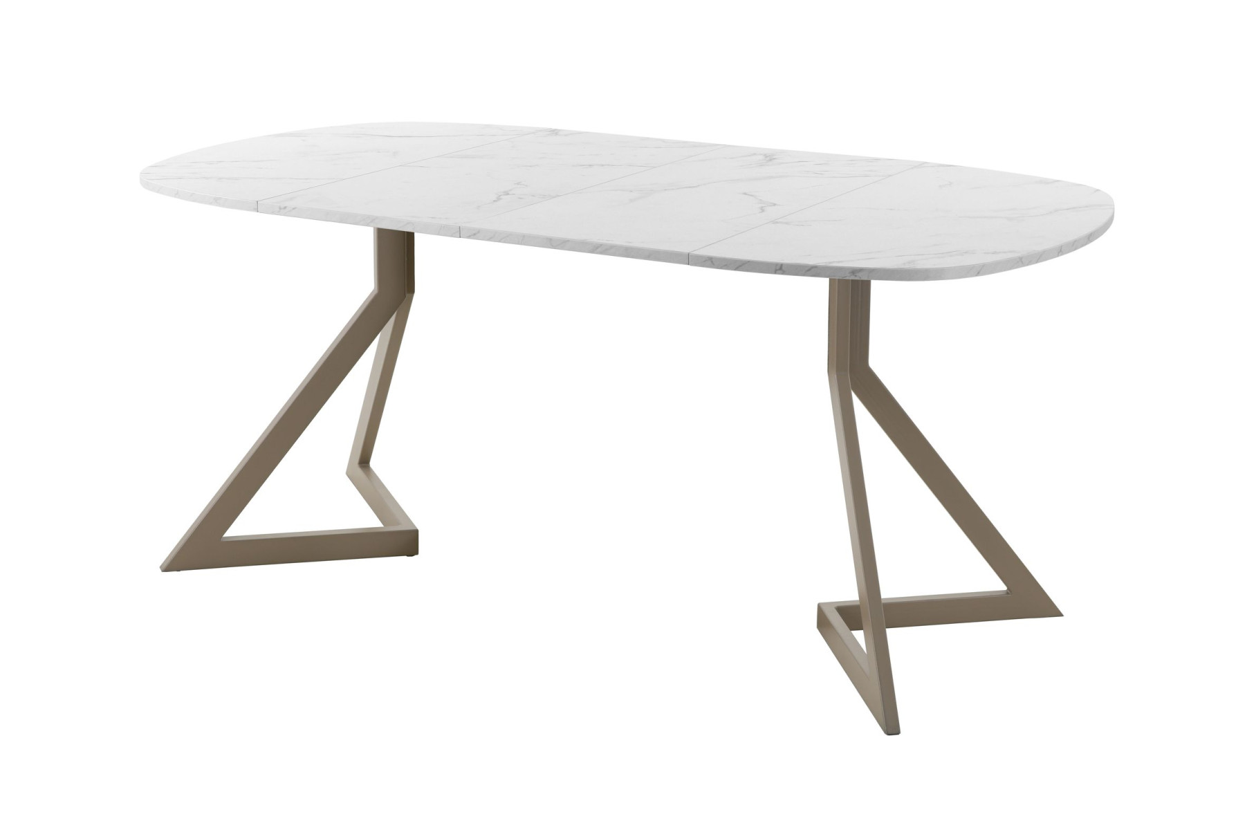 Обеденный стол AMC Elite (серии SLIM) / E20(900) D7 (капучино/Мрамор Кристалл)