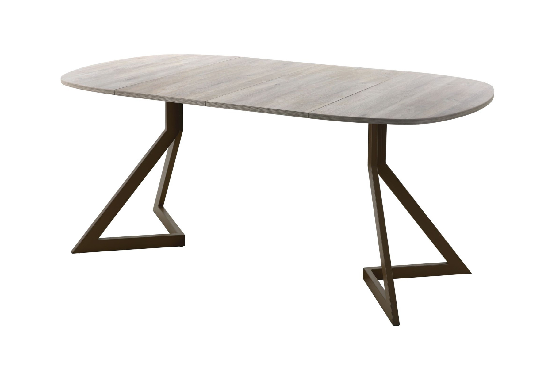 Обеденный стол AMC Elite (серии SLIM) / E20(900) D7 (коричневый/Дуб Уайт-Ривер песочно-бежевый)