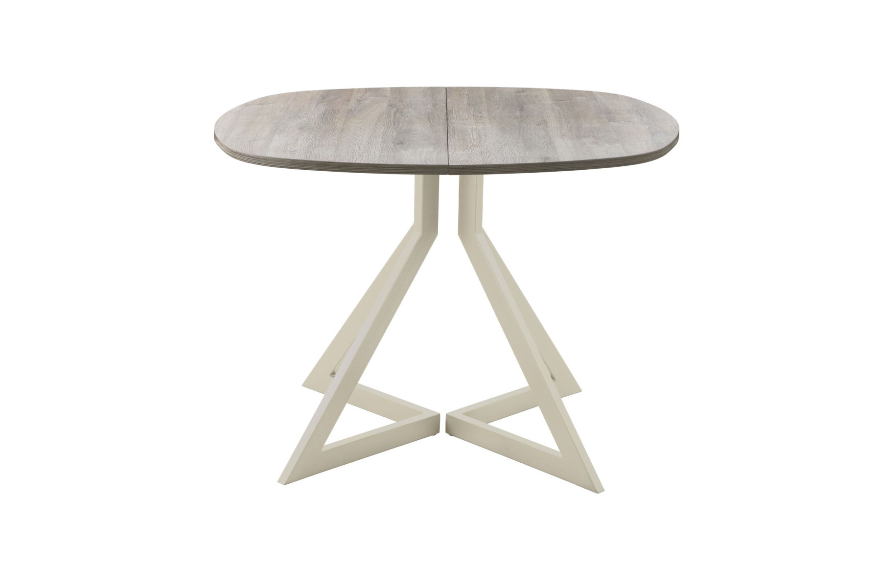 Обеденный стол AMC Elite (серии SLIM) / E20(800) D7 (бежевый/Дуб Уайт-Ривер песочно-бежевый)