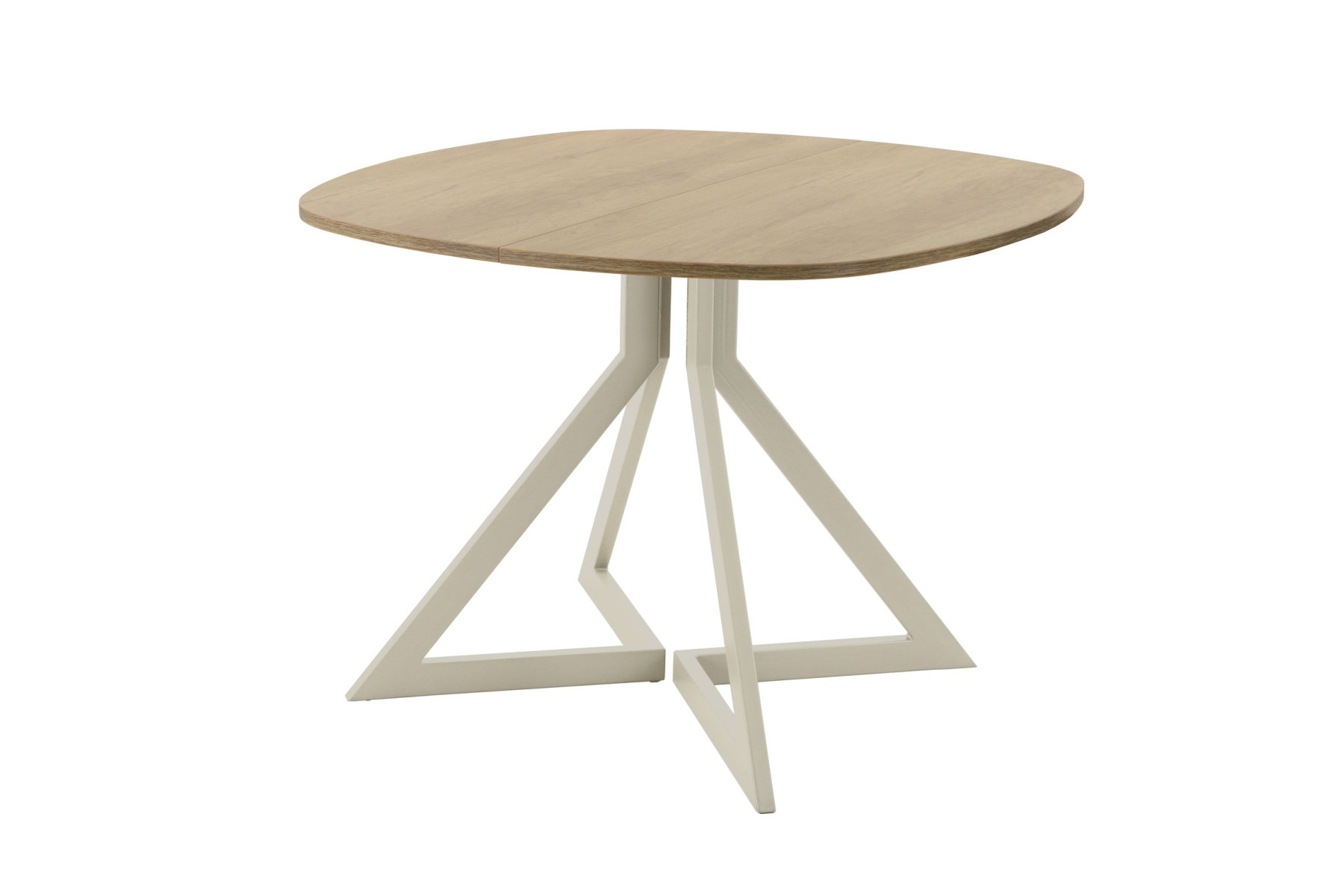 Обеденный стол AMC Elite (серии SLIM) / E20(900) D7 (бежевый/Дуб Небраска Натуральный)