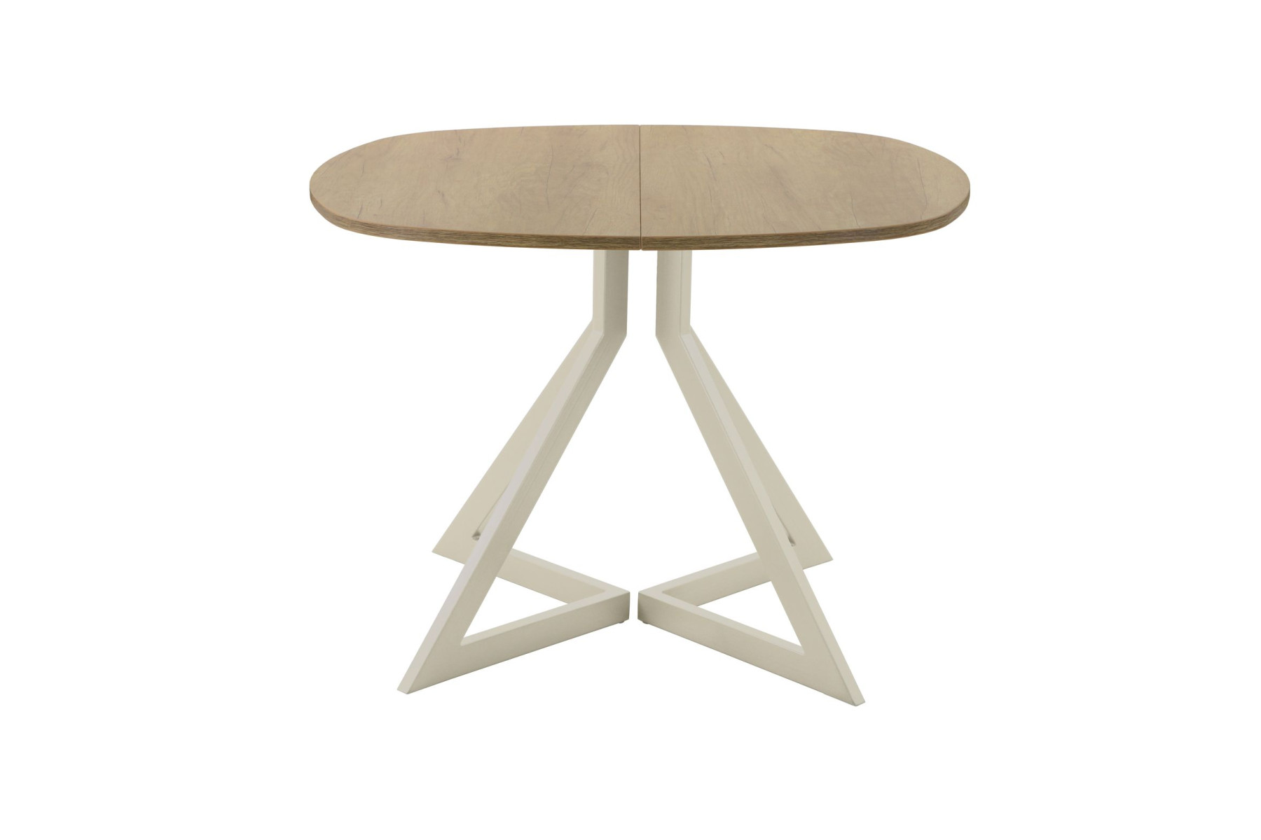 Обеденный стол AMC Elite (серии SLIM) / E20(900) D7 (бежевый/Дуб Небраска Натуральный)