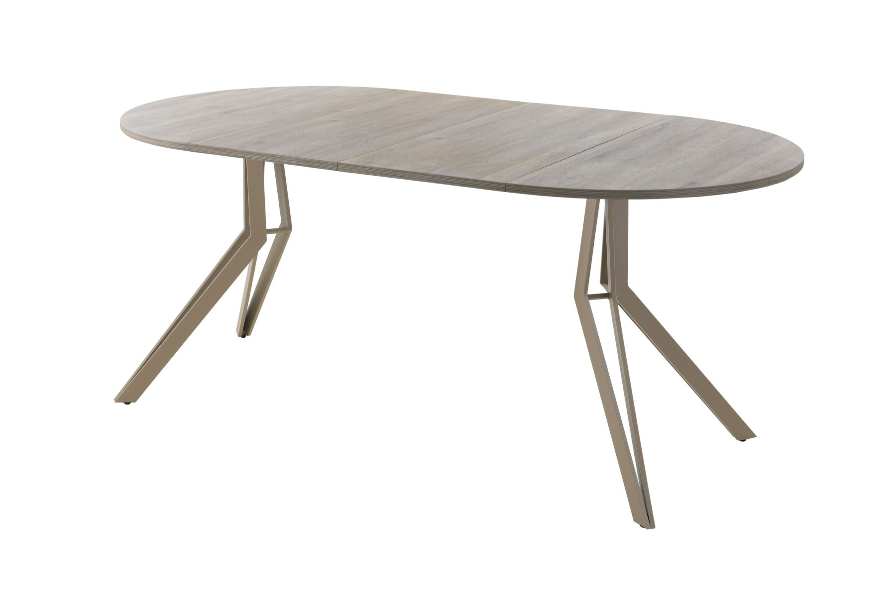 Обеденный стол AMC Elite (серии SLIM) / E21(900) D1 (капучино/Дуб Уайт-Ривер песочно-бежевый)