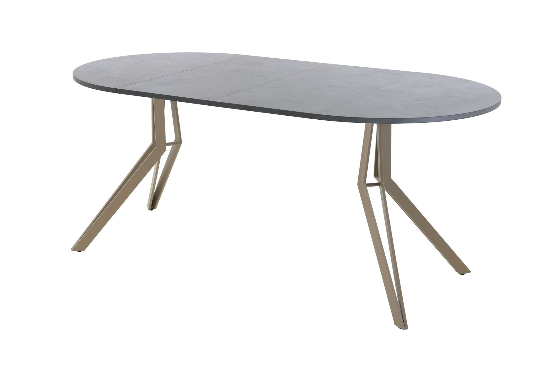 Обеденный стол AMC Elite (серии SLIM) / E21(800) D1 (капучино/Бетон Чикаго светло-серый)