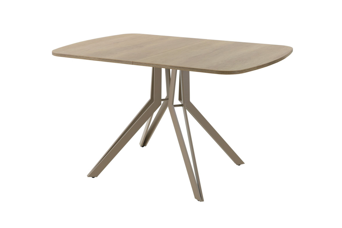 Обеденный стол AMC Elite (серии SLIM) / E21(1100) D2 (капучино/Дуб Небраска Натуральный)