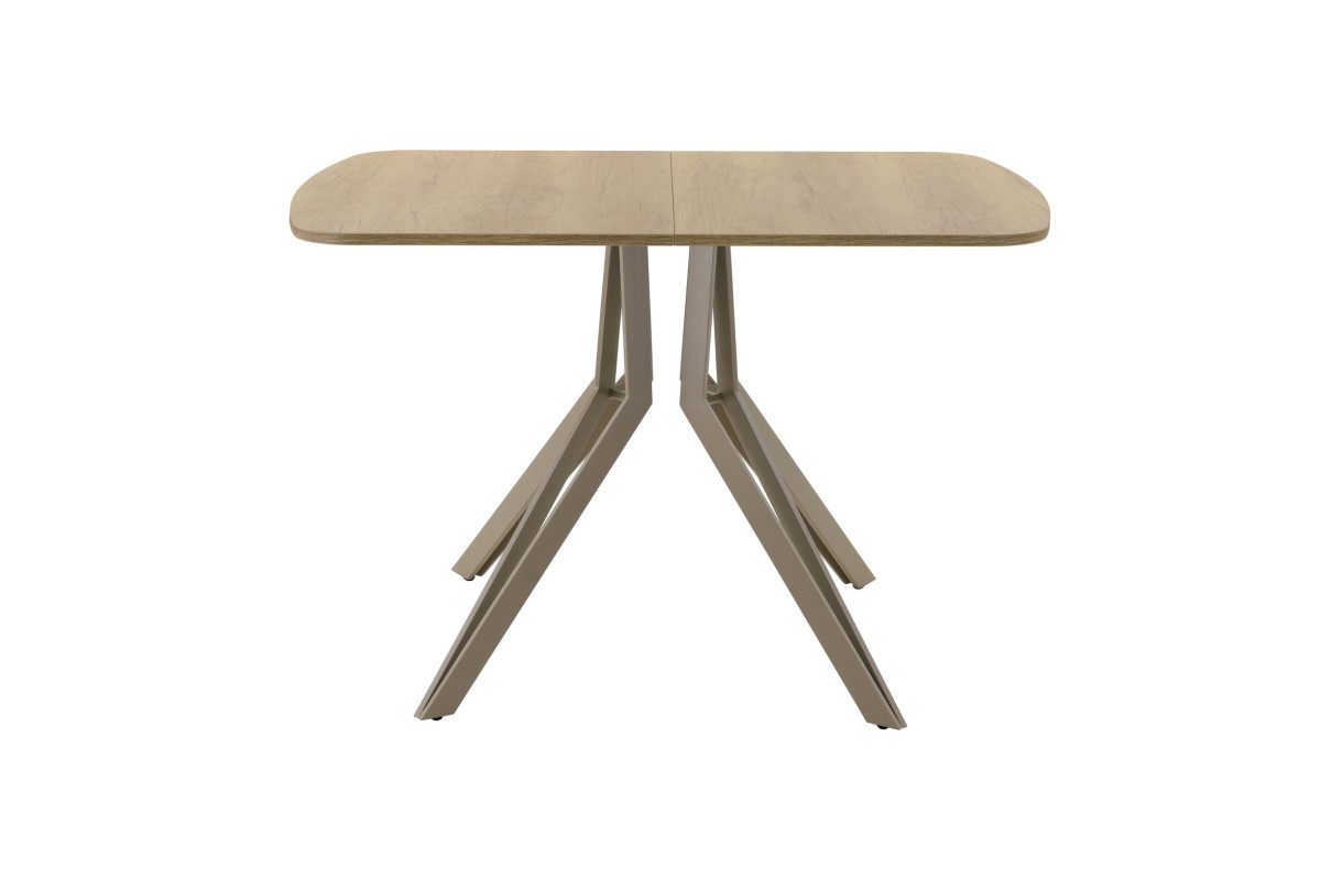 Обеденный стол AMC Elite (серии SLIM) / E21(1100) D2 (капучино/Дуб Небраска Натуральный)