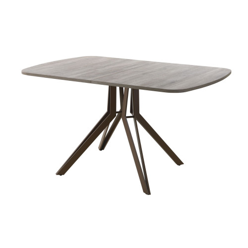 Обеденный стол AMC Elite (серии SLIM) / E21(1200) D2 (коричневый/Дуб Уайт-Ривер песочно-бежевый)