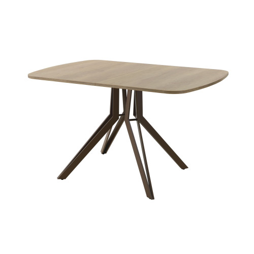 Обеденный стол AMC Elite (серии SLIM) / E21(1200) D2 (коричневый/Дуб Небраска Натуральный)