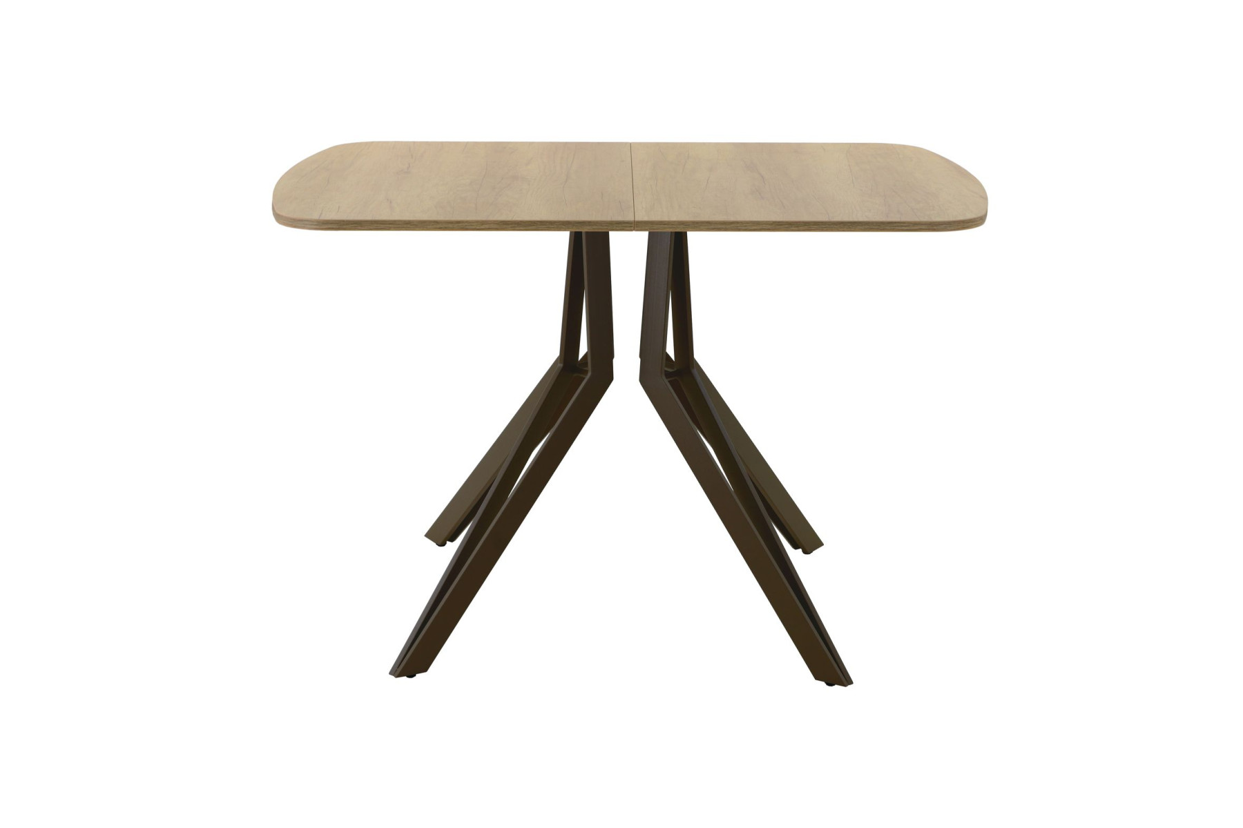 Обеденный стол AMC Elite (серии SLIM) / E21(1200) D2 (коричневый/Дуб Небраска Натуральный)