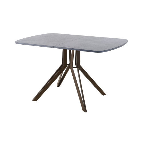 Обеденный стол AMC Elite (серии SLIM) / E21(1100) D2 (коричневый/Бетон Чикаго светло-серый)