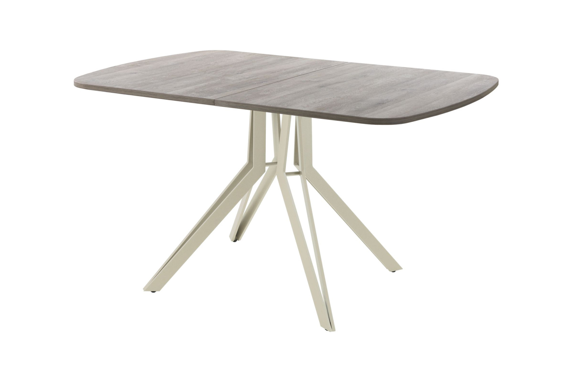 Обеденный стол AMC Elite (серии SLIM) / E21(1100) D2 (бежевый/Дуб Уайт-Ривер песочно-бежевый)