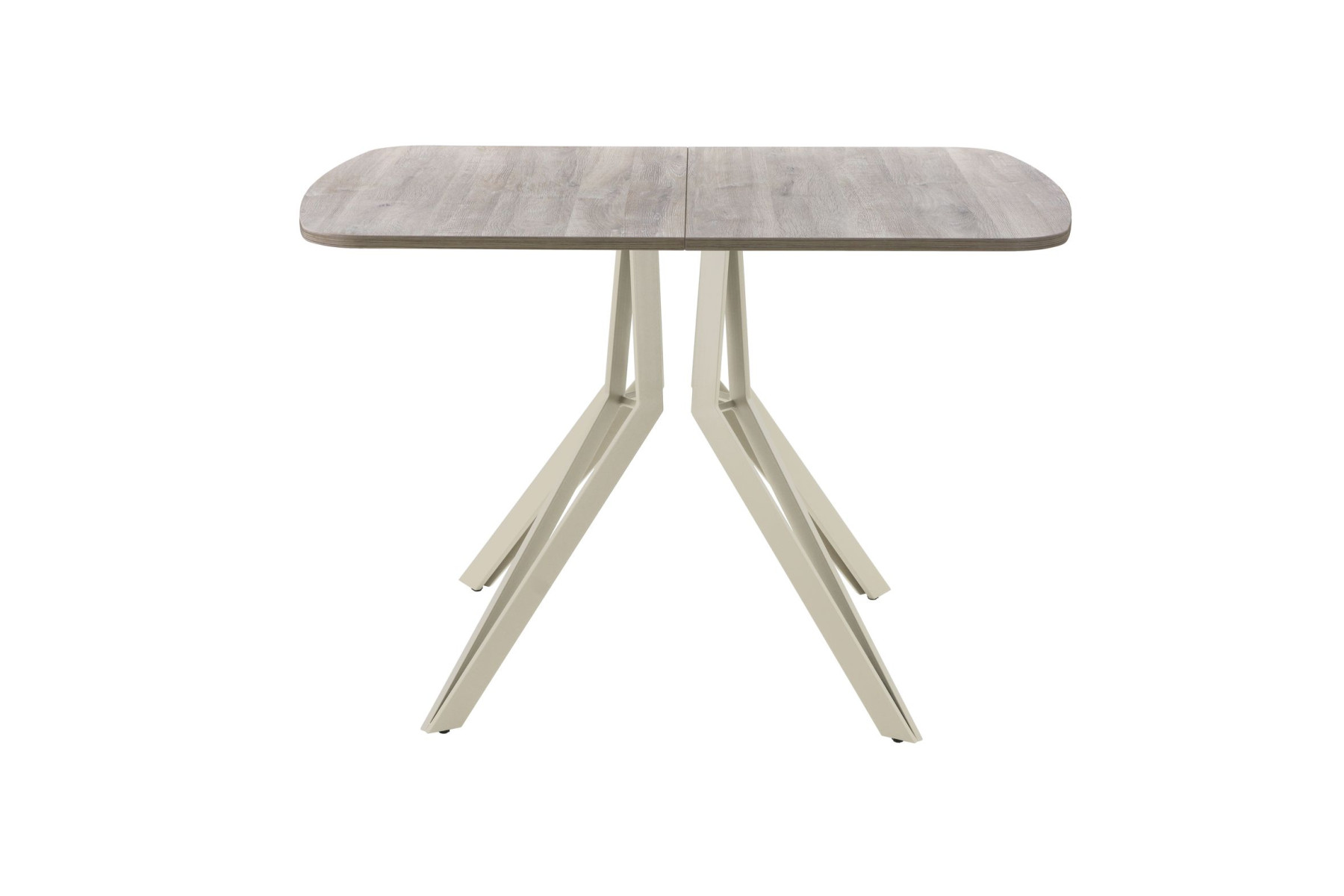 Обеденный стол AMC Elite (серии SLIM) / E21(1100) D2 (бежевый/Дуб Уайт-Ривер песочно-бежевый)