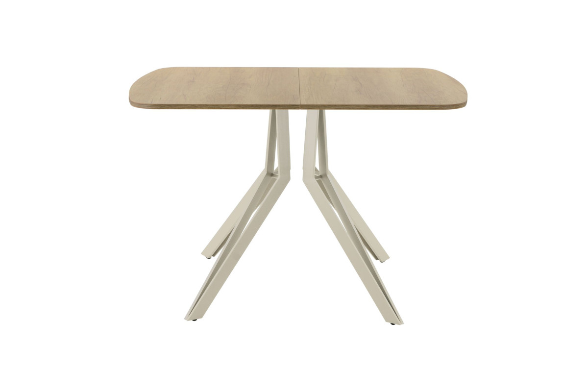 Обеденный стол AMC Elite (серии SLIM) / E21(1100) D2 (бежевый/Дуб Небраска Натуральный)