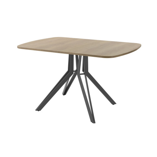 Обеденный стол AMC Elite (серии SLIM) / E21(1100) D2 (графит/Дуб Небраска Натуральный)
