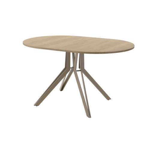 Обеденный стол AMC Elite (серии SLIM) / E21(1200) D3 (капучино/Дуб Небраска Натуральный)