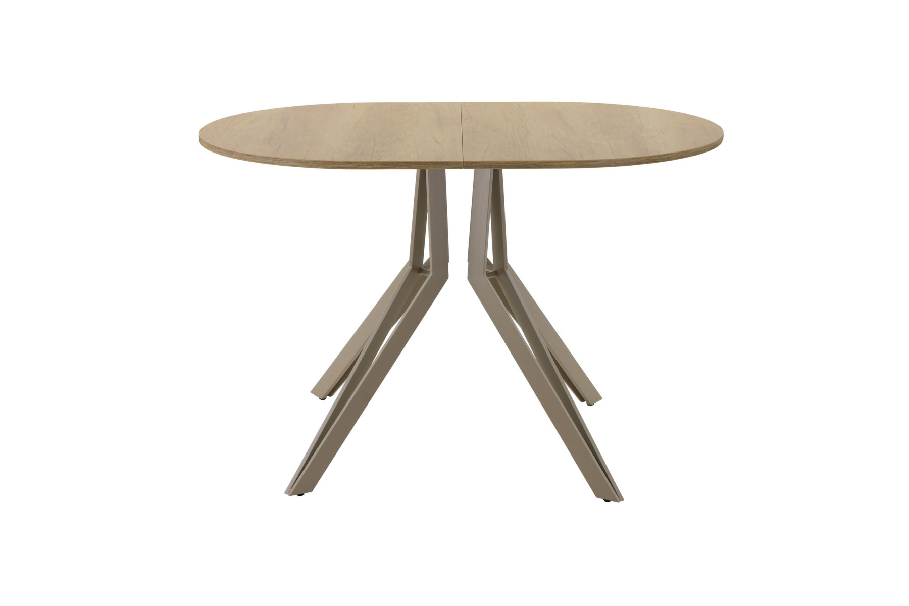 Обеденный стол AMC Elite (серии SLIM) / E21(1100) D3 (капучино/Дуб Небраска Натуральный)