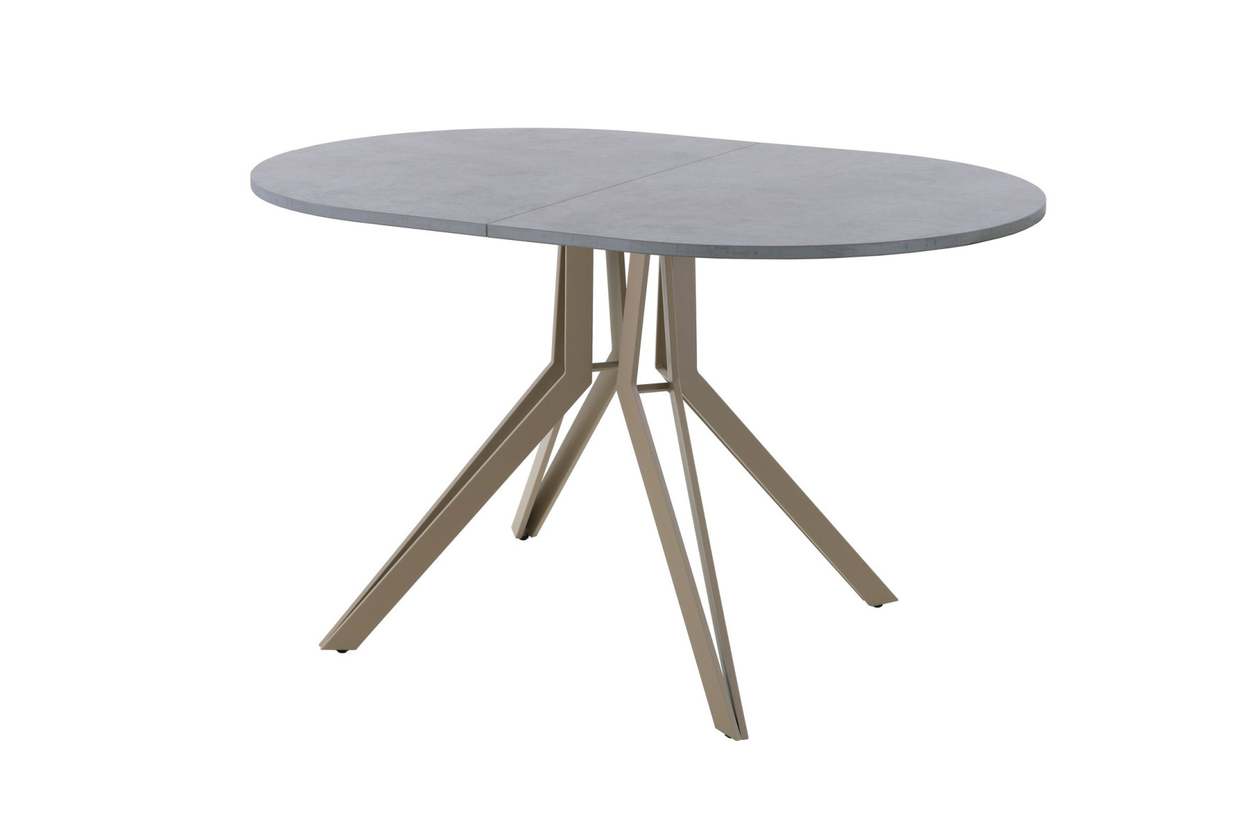 Обеденный стол AMC Elite (серии SLIM) / E21(1200) D3 (капучино/Бетон Чикаго светло-серый)