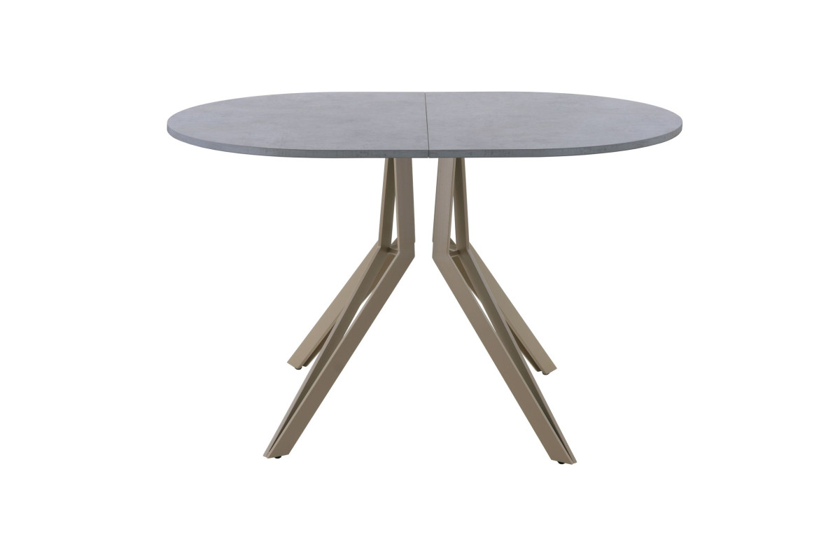 Обеденный стол AMC Elite (серии SLIM) / E21(1100) D3 (капучино/Бетон Чикаго светло-серый)