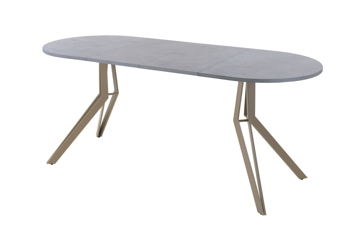 Обеденный стол AMC Elite (серии SLIM) / E21(1100) D3 (капучино/Бетон Чикаго светло-серый)